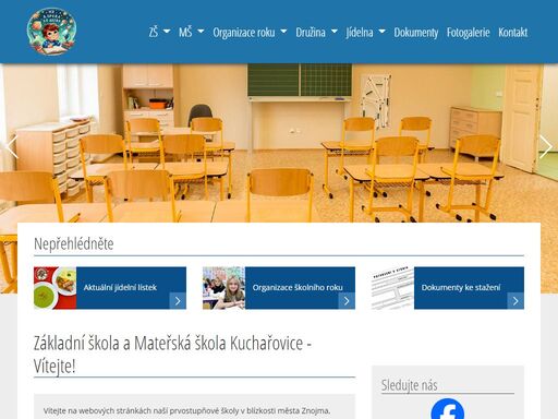 základní škola a mateřská škola kuchařovice, příspěvková organizace.