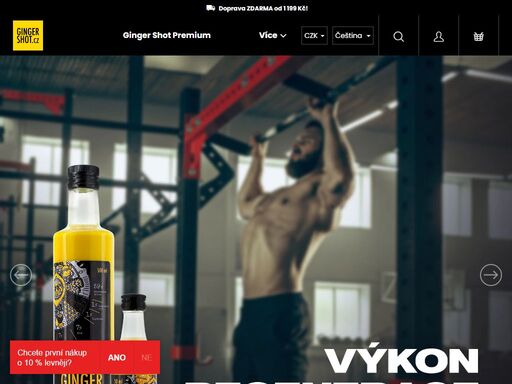 homepage.  

proč užívat ginger shot?
    



kdo pije ginger shot?
imunitu udržuji více než 1.500 pravidelným “gingerákům” každý měsíc, ale taky několika borcům, které znáte třeba z televize, klidně i té internetové.



jak užívat ginger shot?
  





jak vznikl ginger shot?
to, že jsem vznikl je…