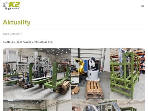 vyvíjíme, konstruujeme a vyrábíme jednoúčelové stroje, manipulační systémy a výrobní linky pro české i zahraniční klienty.