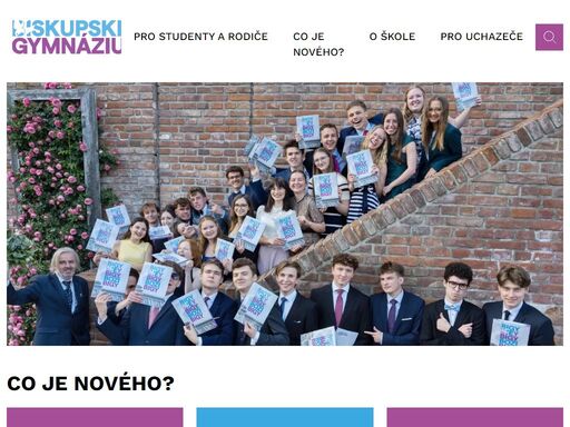 biskupské gymnázium bohuslava balbína je královéhradecké všeobecné osmileté a čtyřleté gymnázium, které navazuje na přerušenou tradici jezuitského gymnázia.