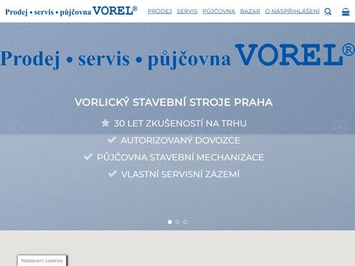 prodej, servis a půjčovna stavebních strojů. nabízíme široké množství produktů, které máme skladem. část produktů je vystavena v našem showroomu.