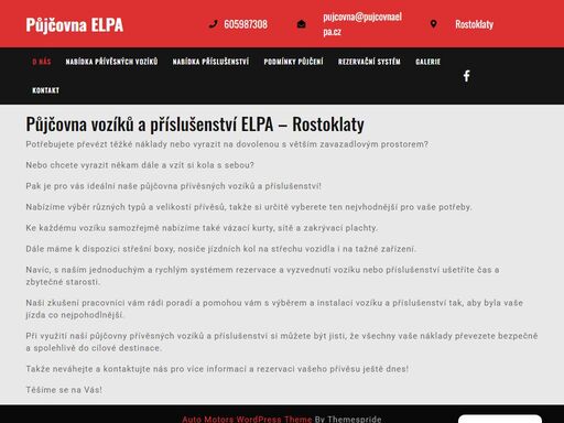 potřebujete převézt těžké náklady nebo vyrazit na dovolenou s větším zavazadlovým prostorem? půjčte si vozík od nás!