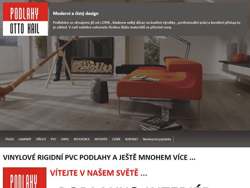  - laminátové podlahy, dřevěné podlahy - podlahy kail most