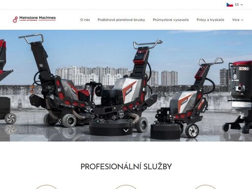 podlahové brusky, příslušenství a nářadí pro betonáře | stroje pro přípravu betonových podkladů, leštění průmyslových podlah, odstraňování a broušení povrchů, tryskání a frézování podlah - luxusní, ale dostupné pro stavební firmy, půjčovny