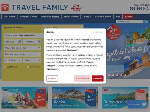 nejširší nabídka zájezdů do chorvatska, černé hory a dalších zemí. jsme součástí cestovní kanceláře travel family. vyberte si skvělou rodinnou dovolenou!