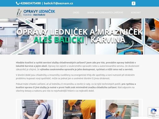 ušetřete si problémy při neodborném zapojení či zásahu do chladírenského zařízení. jsem zde pro vás nonstop na telefonu v okolí karviné - opravář aleš balicki.