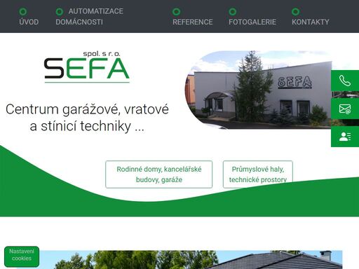 vrata a brány - dodávka a montáž garážové, vratové a stínící techniky, automatizací vjezdových bran a parkovacích závor.