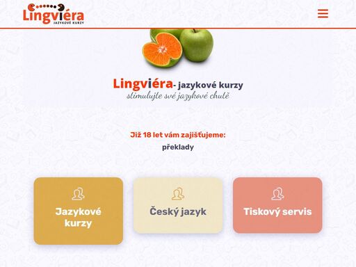 jazykové kurzy - lingviéra