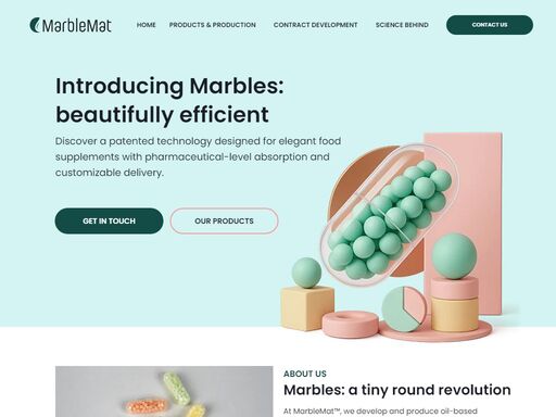 discover a patented technology designed for elegant food supplements with pharmaceutical-level absorption and customizable delivery.