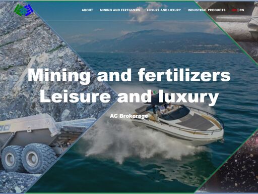 ac brokerage is a company with a large portofolio of business fields and activities which are the result of the international relationships built by the founders of the company across the last 20 years