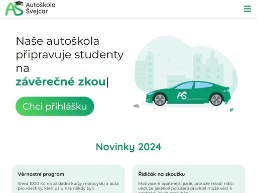 jsme stabilní autoškola, úspěšně působící při výchově nových řidičů, ale i těch kteří z nějakých příčin o řidičské oprávnění přišli a žádají o jeho navrácení.