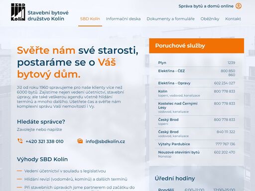 již od roku 1960 spravujeme více než 6000 bytů. zajistíme nejen vedení účetnictví, stavební úpravy, ale také veškerou agendu včetně hlídání termínů a mnoho dalšího.