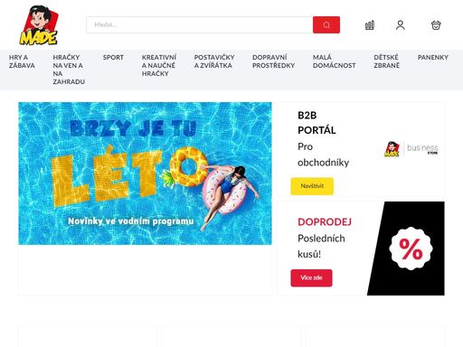 tisíce hraček pro kluky i holky. rychlé dodání. hračka bude u vás do 24h. všechny produkty skladem. více jak 350 000 hraček k okamžité expedici. široký výběr hraček za skvělé ceny. adélka, zigybot a další úžasné hračky.