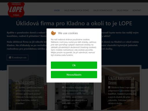 úklidová firma lope kladno - úklid panelových domů, společných prostor, domácností, kanceláří a firem