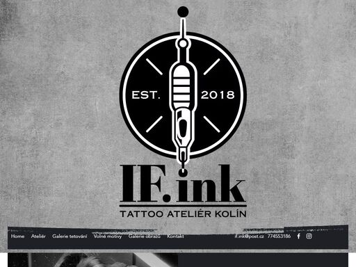 if.ink tattoo ateliér - tetování přímo na míru pro každého z vás. jedinečné abstraktní motivy. profesionalita a příjemné prostředí.