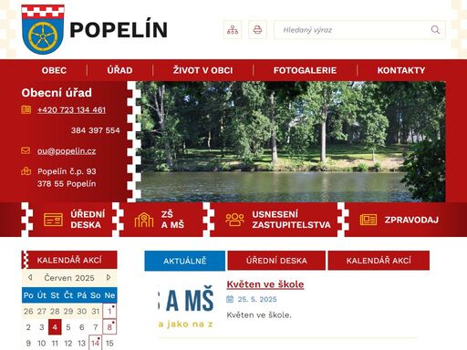 obec popelín