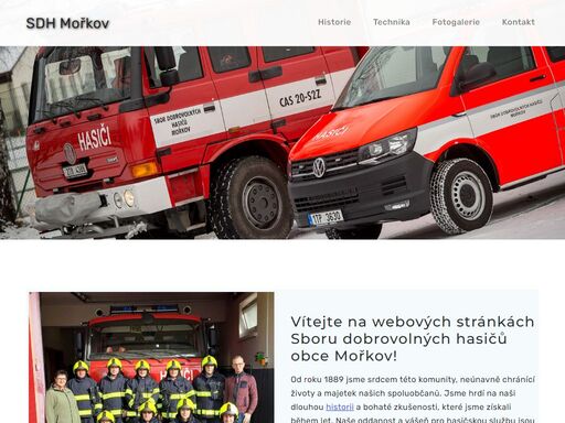 vítáme vás na webu sboru dobrovolných hasičů obce mořkov. historie sdh mořkov sahá až do roku 1889 a naše zkušenosti jsou velice bohaté.