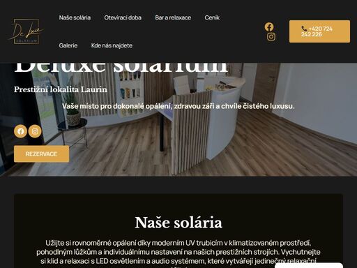 navštivte deluxe solárium znojmo a dopřejte si rovnoměrné a bezpečné opálení s nejmodernějšími uv technologiemi.