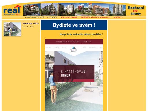 real development, developerská společnost nabízí nové byty, novostavby v praze. nové bydlení v zeleni, velký výběr z nových projektů praha. zajistíme hypotéky a stavební spoření.