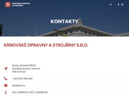 výroba, rekonstrukce, modernizace a opravy osobních a nákladních železničních kolejových vozidel.
