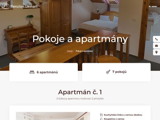 rodinný penzion linhart s ubytovací kapacitou 48 lůžek se nachází v klidné parkové části poděbrad blízko centra.