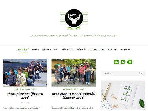 nezisková organizace podporující lidi s mentálním postižením a jejich rodiny