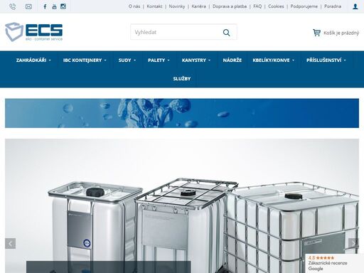 ecs: dodáváme ibc kontejnery - sudy - kanystry jako nádrže na dešťovou vodu a jiné kapaliny. řešení zachycení dešťové vody za nejnižší ceny přímo od výrobce!