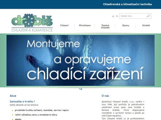 chlazení, klimatizace, mrazící zařízení, tepelná čerpadla – dodáváme chladící a mrazící techniku pro obchody, restaurace, výrobny, jídelny. provádíme servis klimatizační a chladírenské techniky