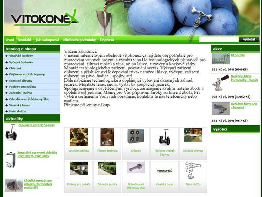 vítejte v novém e-shopu