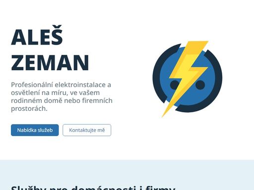 profesionální elektroinstalace a osvětlení na míru ve vašem rodinném domě nebo firemních prostorách.