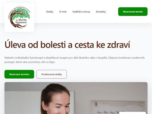 nabízím individuální fyzioterapie a doplňkové terapie pro děti školního věku i dospělé. objevte kombinaci moderních postupů, které vám pomohou cítit se lépe.
