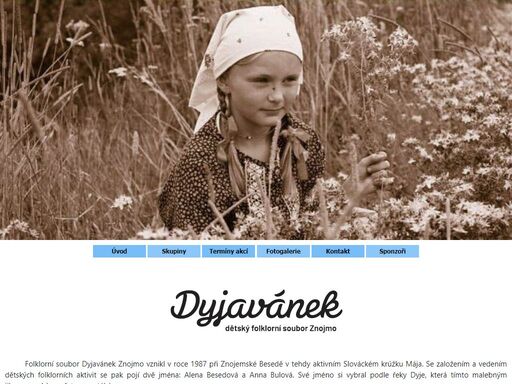 dětský folklorní soubor dyjavánek - znojmo