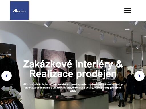 realizace prodejen, stavební práce, návrh designu prodejny, bytové interiéry, interiér kanceláře na klíč
