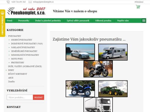pneumatiky pro kamiony, traktory, vysokozdvižné vozíky, sekačky i osobní auta. poradíme, rychle dodáme a nabídneme skvělé ceny. objednejte ještě dnes!