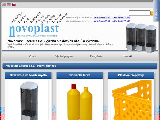 vyrábíme dávkovače na tekuté mýdlo. navrhneme a vyrobíme plastové přepravky, plastové lahve, uzávěry a hračky