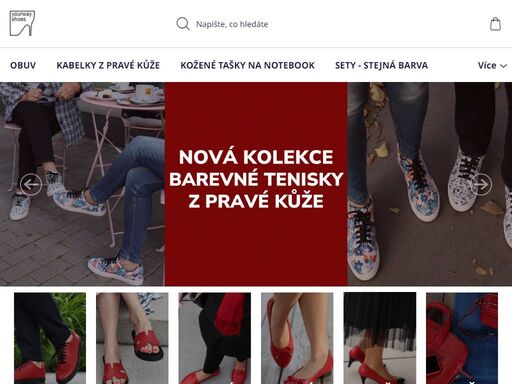yourwayshoes.cz je původní značka pro český design výrobků vyráběných z pravé kůže. jedná se o dámskou obuv pro volný čas i do práce a to o tenisky, lodičky, mokasíny, letní pantofle a k nim barevně sladěné malé i větší kabelky, tašky na notebook, kožené batůžky, minikabelky na telefony a oboustranné opasky. výrobky…