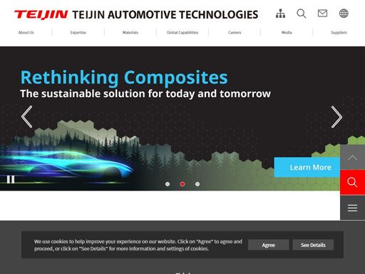 a world leader in lightweight composites, teijin automotive technologies offers full-service design to the automotive and transportation industries globally