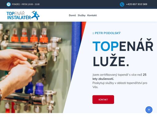 topenarluze.cz - profesionální topení a instalatérské služby v praze a okolí. instalace, opravy a servis topení, vody a plynu. 25 let zkušeností.