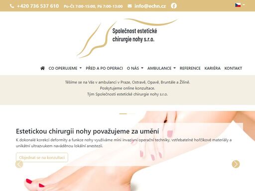 www.esteticka-chirurgie-nohy.cz