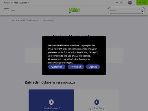 vyrábíme kompresory klimatizace a dodáváme automobilkám po celém světě. jsme jedním z největších zaměstnavatelů na vysočině.