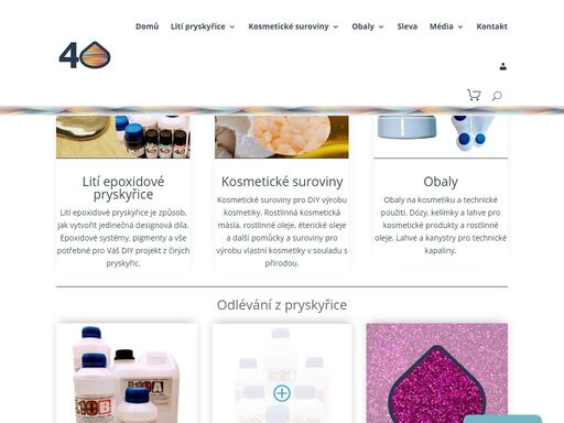 diy resin and cosmetics - licí pryskyřice, kosmetické suroviny. potřeby a suroviny pro lití epoxidových pryskyřic a výrobu kosmetiky.
