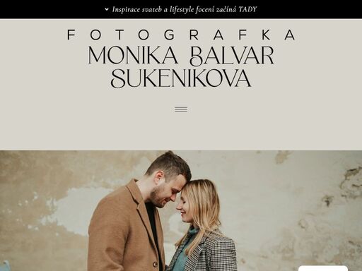 ahoj, jsem fotografka působící po celé české republice. zachycuji pravé emoce a autentické okamžiky. svatby ? rodina ? těhotenství ? newborn ?