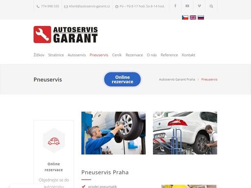 rychlý pneuservis v praze, kde nebudete zbytečně čekat. vyměníme a nasadíme pneu rychle, kvalitně, levně a bez objednání. přijeďte i v sobotu. domluvíme se anglicky.