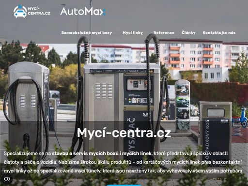 specializujeme se na stavbu a servis mycích boxů i mycích linek, které představují špičku v oblasti čistoty a péče o vozidla. nabízíme širokou škálu produktů