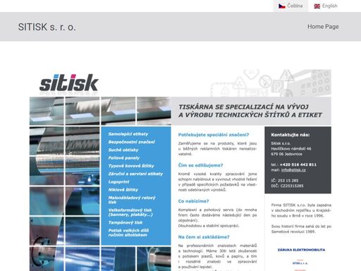 máme více jak 30ti leté zkušenosti s potiskem plastů, kovů a papíru a tím i rozsáhlé znalosti ve zpracování a používání lepidel.