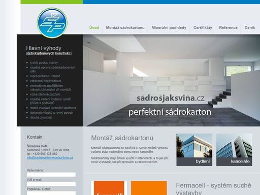 sadrosjaksvina.cz - montáž sádrokartonu brno | sádrokarton montáž brno