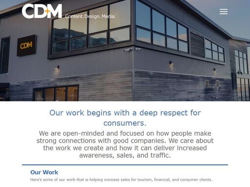 cd&m communications is a marketing and advertising agency in portland, maine that provides social media marketing, brand building and media planning.