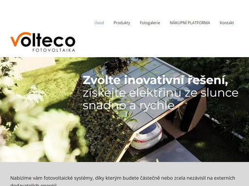 užitková fotovoltaika, přístřešek pro auto, autobusový přístřešek, přístřešek na kola, fotovoltaický přístřešek