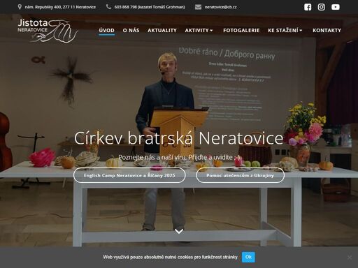 poznejte nás a naši víru. přijďte a uvidíte
