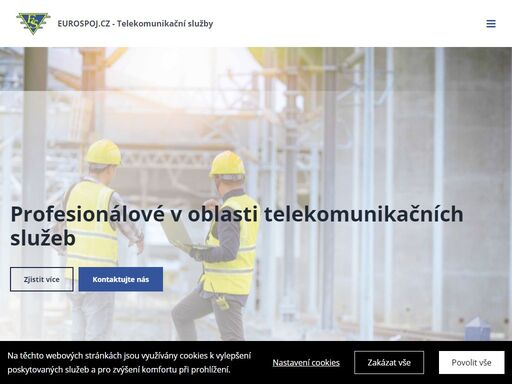 zajišťuje poradenskou a projekční činnost, výstavbu, instalaci, měření a testování, zaškolení, údržbu a servis.